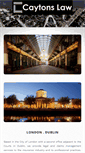 Mobile Screenshot of caytonslaw.com